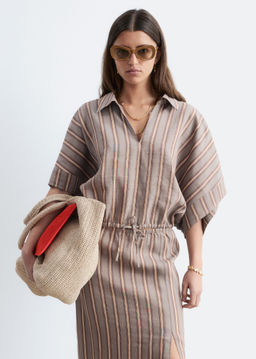 Camiseta recortada con cord?n de ajuste - H&m фото 2