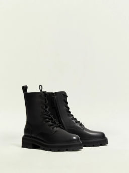 Ботинки на шнуровке, W028/kaya