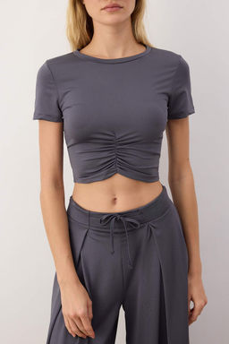 Antrasit Micro Regular Bluz THMAW26BZ00007