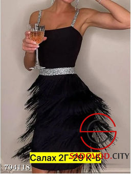 Платье женское с открытыми плечами - Bruno фото 3