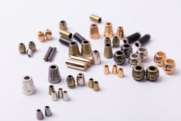 Концевик металл Gamma GB 1648 декоративные в пакете 20 шт №04 под никель