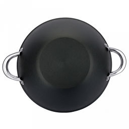 Казан чугунный "Linea FRITTO" 5,6л, д32см, h33,5см, антипригарное покрытие, крышка из закаленного стекла с пароотводом и арома-дозатором, "Regent" (Китай) Подходит для всех видов плит, включая индукционную.