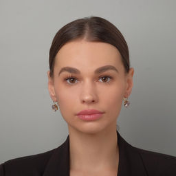 Серьги со стразами Блик овал, миксы