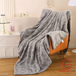 Плед на кровать мягкий