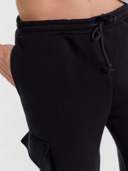 Брюки мужские карго в черном цвете черный 181271 - Mark formelle фото 4