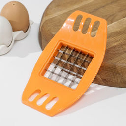 Цена за 2 шт. Овощерезка Доляна Кубик, 17 см, с ручками, цвет белый  фото 5