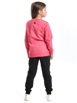 Комплект для девочки с брюками UD 2111 коралловый - Mini maxi фото 2