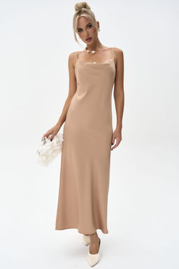 Платье-комбинация (миндаль) - Эльза фото 19