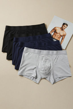 TRENDYOL MAN Lacivert 5li Paket Boxer TMNAW21BX0018 - Trendyolmilla фото 27