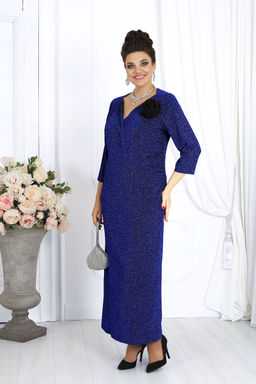 Платье Ninele 7431-Р темно-синий - Mira fashion фото 685