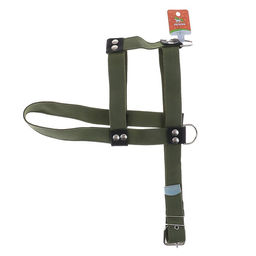 Шлейка брезентовая Ездовая №1, 3,6 см, обхват шеи 80 см, обхват груди 80-92 см - Пижон фото 4