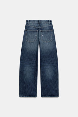TRF JEANS WITH METAL STUDS
