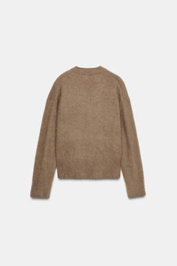 BRUSHED EFFECT KNIT JUMPER - Zara фото 3