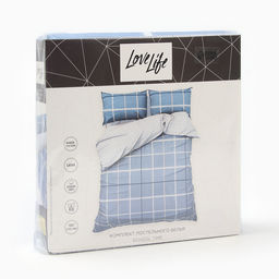 Постельное бельё LoveLife евро School time 200х217см, 225х240см, 50х70см-2шт, хлопок, сатин, 125г/м?  фото 5