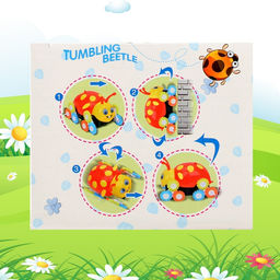 Машина-перевертыш Божья коровка, работает от батареек, цвета МИКС - Simaland фото 9