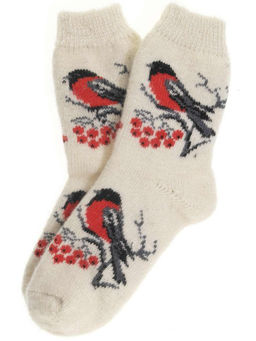 Носки женские "Два снегиря" 7441-2