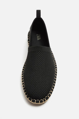 KNITTED FABRIC ESPADRILLES - Zara фото 12