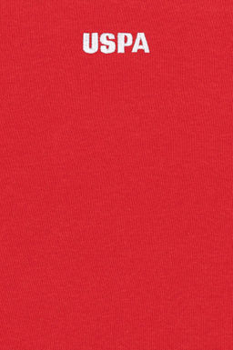 U. S. Polo Assn Детский красный базовый свитшот с круглым вырезом - U.s. polo assn фото 4