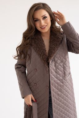 Куртка женская демисезонная 23985 (латте) - Kankan фото 7