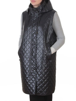 802 DK. GRAY Жилет утепленный женский (50 гр. синтепон) - Fashion фото 5