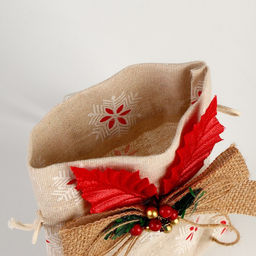 Мешок для подарков Новый год, цвета МИКС - Simaland фото 5