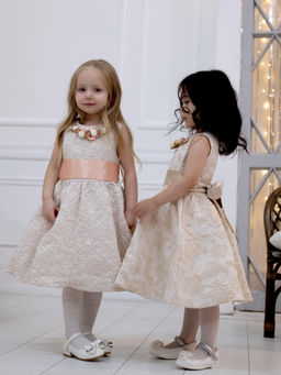 Платье для девочки Милана М-257 лоза жаккард