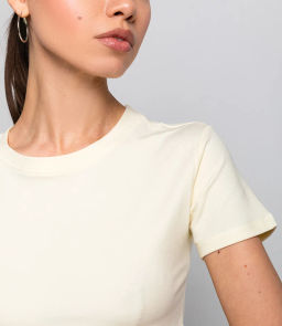 Футболка #КТ9005 (1), кремовый