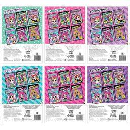 Набор раскрасок WOW Girls, формат А5, 6 шт. по 12 стр. - Буква-ленд фото 8