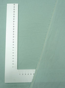 Вареный (стираный) хлопок цв.Св.голубой мох, ш.2.5м, хлопок-100%, 115гр/м.кв - Купава фото 4