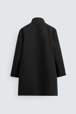 ABRIGO CUELLO DESMONTABLE / Gris - Zara фото 8