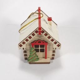 Елочные игрушки: Зимняя избушка 0000 - Idh фото 2