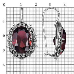 СЕРЬГИ 338958-18 - Красная пресня фото 2