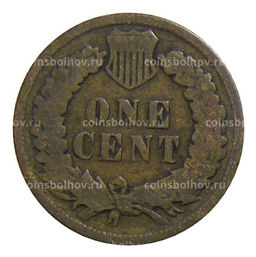 Монета 1 цент 1905 года США
