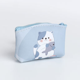 Цена за 2 шт. Кошелёк детский «Котик» Выбражулька, маленький, монетница, МИКС