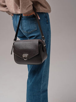 Женская сумка кросс-боди Azaro 3684 темно-коричневый соло