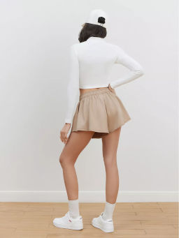 Шорты с высокой посадкой - NEVERLATE фото 4