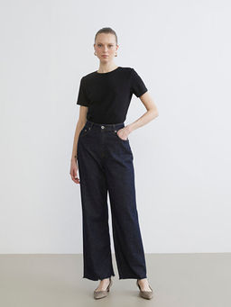 Bisiklet Yaka Kad?n Ti??rt