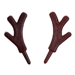 Рожки Оленьи размер 1 шт. 3,3 2,5 см, набор 2 шт.