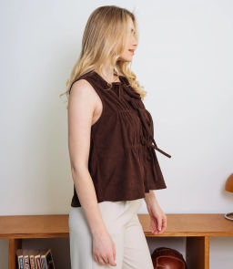 Топ #КТ73601, шоколадный - Dommod фото 2
