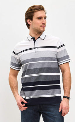 Футболка-поло F511-07-706 white