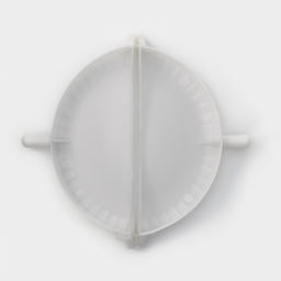 Форма для лепки вареников Доляна, d=12 см, белая