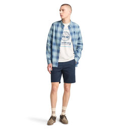 Timberland / Рубашка Shirt Eastham River Stretch Poplin Check Regular  фото 2