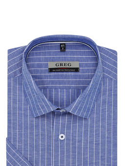 Сорочка мужская короткий рукав GREG 211/206/2031/Z/1p фото 3