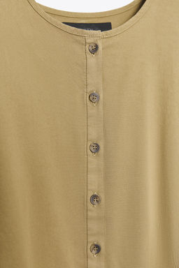 ZW COLLECTION BELTED SHIRT DRESS - Zara фото 9