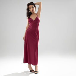 Платье, Очарование роскоши (sexy bordo) - Charutti фото 2