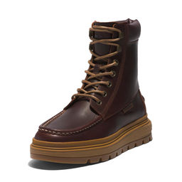 Ботинки Timberland Ray City Boot Moc Toe Lace Up коричневые  фото 2