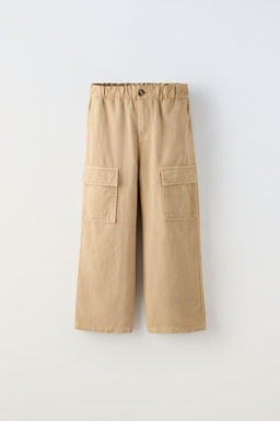 BUYUK CEPLI DOKUMLU PANTOLON