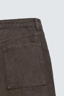 TAPERED WIDE-LEG JEANS - Zara фото 10