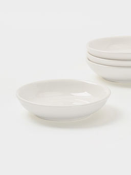 Соусники Доляна White Label, набор 4 шт., 50 мл, фарфор, белые