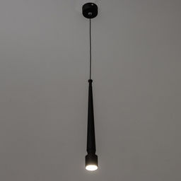 Светильник подвесной «Кельна» LED 5 Вт 4000К черный 4×4×33.5-133.5 см